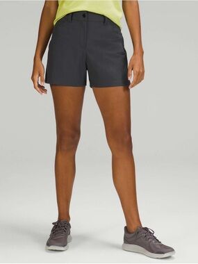 Lululemon City Sleek Size 30 HR 5 Pkt Short 4" Obsidian Black Outdoor Hiking